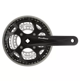 Sunrace FCM300 48/38/28T négyszögtengelyes hajtómű