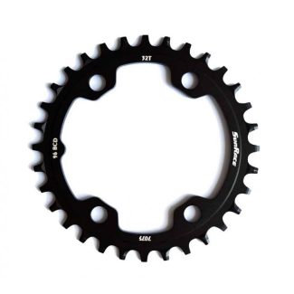   Sunrace CRMX30 Narrow Wide 4 csavaros aszimmetrikus lánctányér