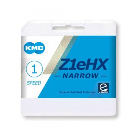 KMC Z1eHX-narrow 1/2x3/32 112L agyváltóhoz (Z610H) 1 sebességes kerékpár lánc