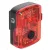 Bikefun JY-6080A-T1 Nit USB kerékpár hátsó lámpa