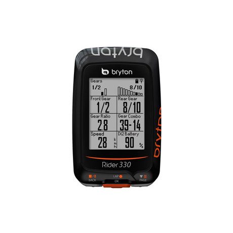 Bryton Rider 330T GPS kerékpár kilométeróra