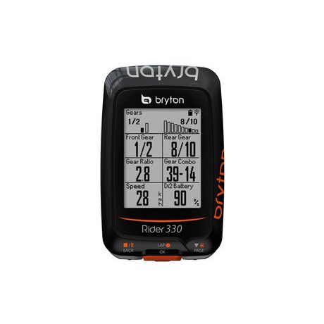 Bryton Rider 330T GPS kerékpár kilométeróra