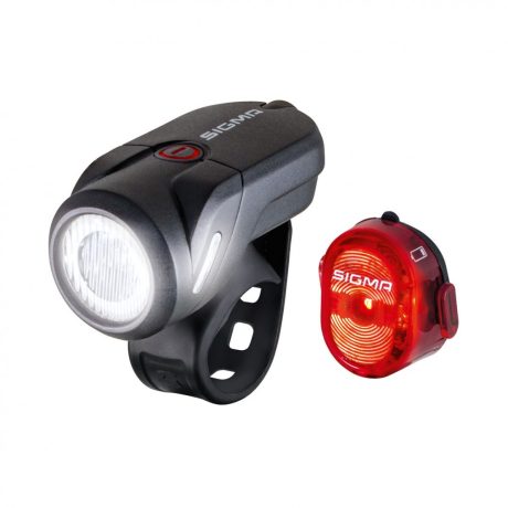 Sigma Aura 35 USB + Nugget II kerékpár lámpa szett