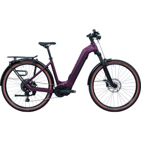 Hercules Nos SUV 3.2 27,5", 630Wh Alacsony átlépésű Túretrekking e-bike | 48 cm, Red