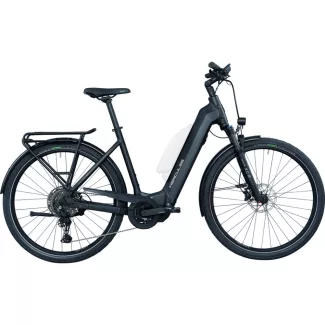   Hercules Tessano HD I-10 1040Wh Alacsony átlépésű Túretrekking e-bike | 49 cm, Black