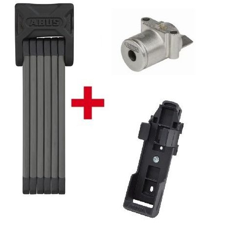 ABUS Plus cilinder Bosch e-bike akkuhoz IT (Gen 2) Powertube (integrált) vázcsőbe + ABUS lakat 6015/90 Bordo SH