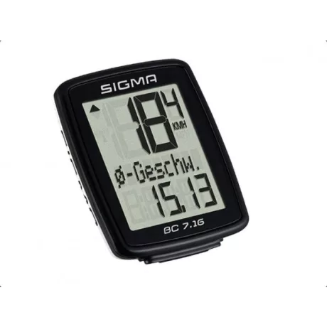 Sigma BC 7.16 vezetékes kerékpár kilométeróra