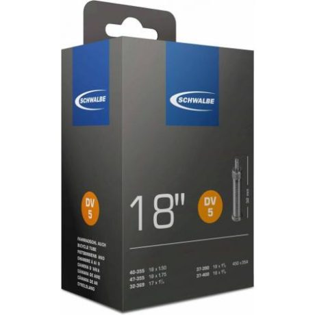 Schwalbe SV5 18X1,25-1,75 95G 40 mm presta szelepes belső gumi
