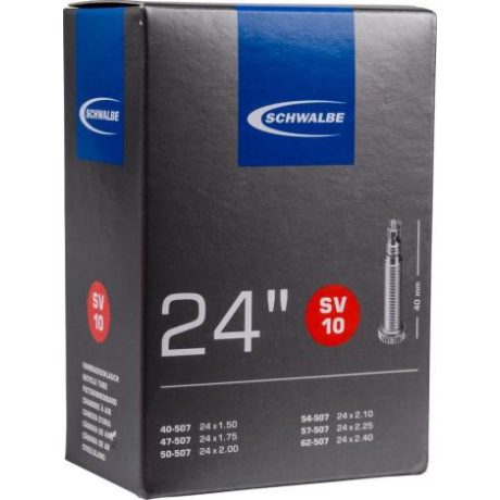 Schwalbe SV9C 18/28-520 90G 40 mm preszta szelepes belső gumi