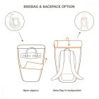 Vaude Cyclist Pack Waxed csomagtartótáska