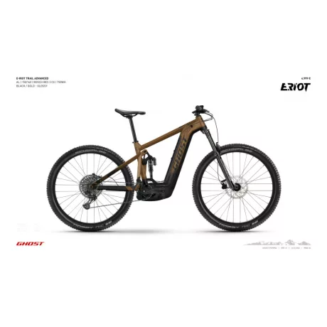 Ghost E-Riot Trail AL 150/140 Advanced B750 MTB Fully 29" e-bike