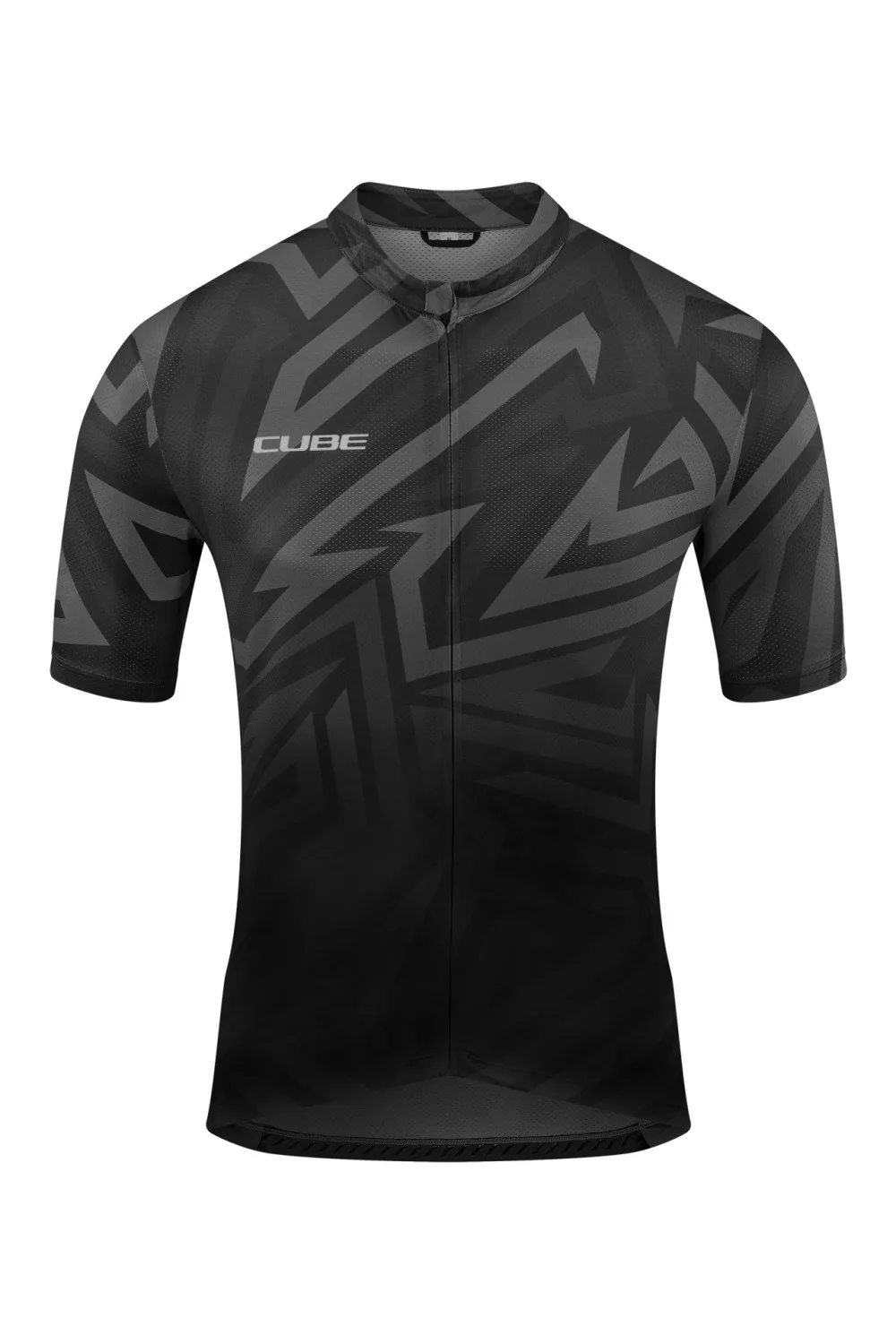 Cube Atx Ws Trikot Full Zip Cmpt Kurzarm Black Pattern main image 0