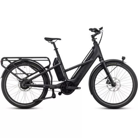 Cube Longtail Hybrid 1350 26" city e-bike - grey'n'reflex