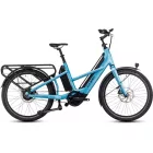 Cube Longtail Hybrid 1350 26" city e-bike - blue'n'reflex