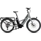 Cube Longtail Sport Hybrid 725 26" city e-bike - swampgrey'n'reflex