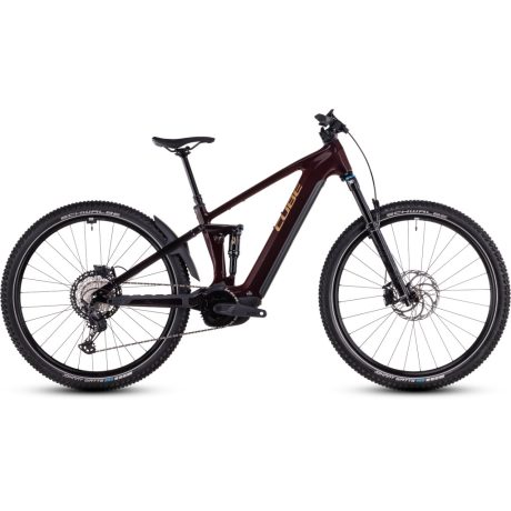 Cube Stereo Hybrid One22 SLT 800 MTB Fully 27,5" e-bike - solareclipse'n'gold