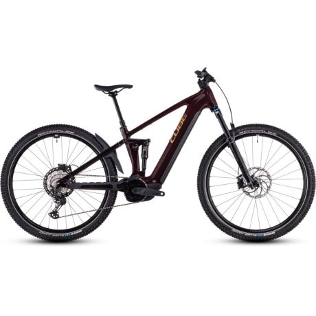 Cube Stereo Hybrid One22 SLT 800 MTB Fully 29" e-bike - solareclipse'n'gold