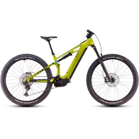 Cube Stereo Hybrid One44 HPC Race 800 MTB Fully 29" e-bike - flashlime'n'blue
