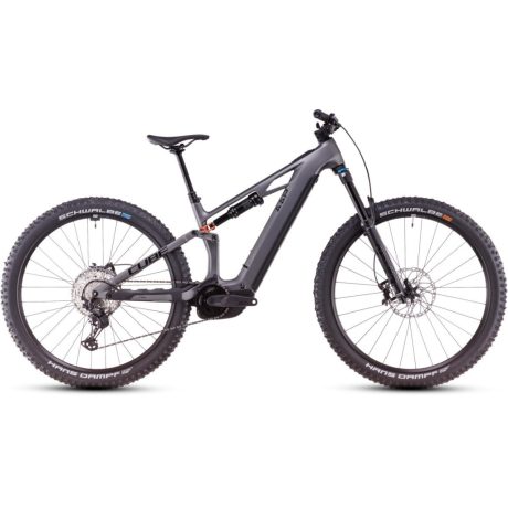 Cube Stereo Hybrid One44 HPC SLX 800 MTB Fully 29" e-bike - slabgrey'n'orange