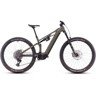   Cube Stereo Hybrid One44 HPC TM 800 MTB Fully 29" e-bike - dustyolive'n'gold