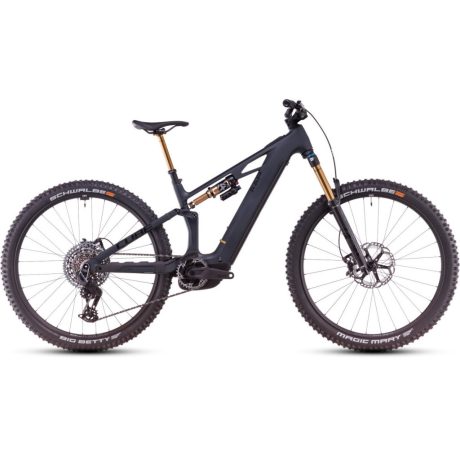 Cube Stereo Hybrid One44 HPC AT 800 MTB Fully 29" e-bike - carbon'n'gold