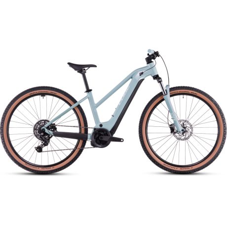 Cube Reaction Hybrid Performance 625 női MTB 29” e-bike - skylightblue'n'white