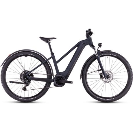 Cube Reaction Hybrid Performance 625 Allroad női MTB 27,5” e-bike - night'n'black