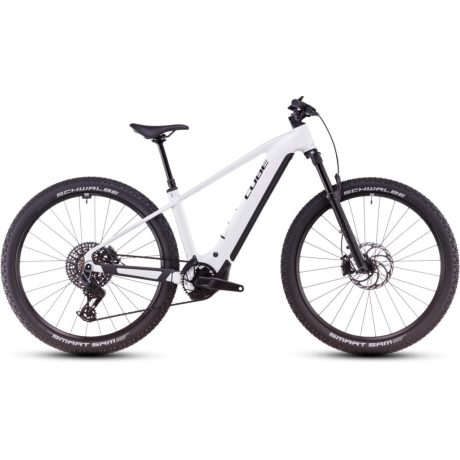 Cube Reaction Hybrid SLT 800 MTB 29” e-bike - metallicwhite'n'black