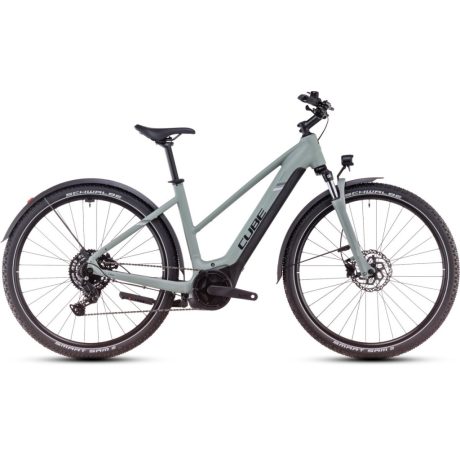 Cube Nuride Hybrid Performance 625 Allroad női MTB/ATB e-bike - swampgrey'n'black