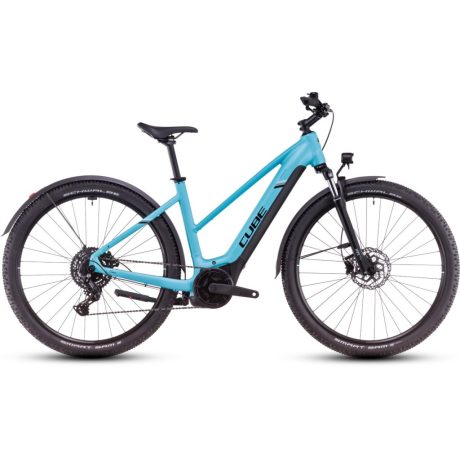 Cube Nuride Hybrid Performance 625 Allroad női MTB/ATB e-bike - swimmingpool'n'black