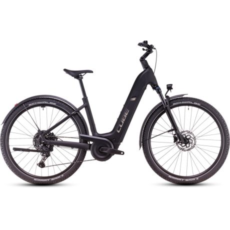 Cube Nuride Hybrid Pro 800 Allroad alacsony vázas MTB/ATB e-bike - black'n'bronze