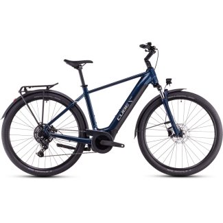   Cube Touring Hybrid One 625 túratrekking e-bike - deepsea'n'chrome