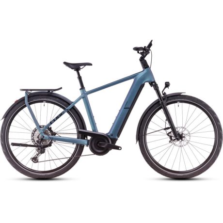 Cube Kathmandu Hybrid SLX túratrekking e-bike - smaragdgrey'n'black