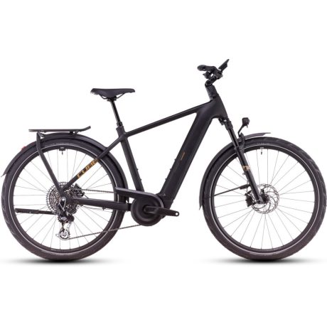 Cube Kathmandu Hybrid SLT túratrekking e-bike - golddust'n'black