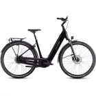 Cube Supreme Hybrid Comfort Pro 500 28" city e-bike - grey'n'lunar