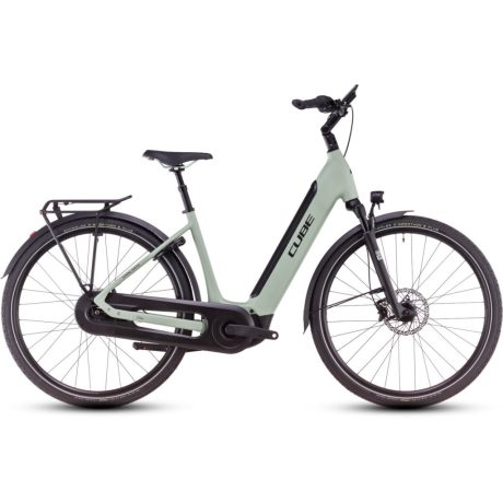 Cube Supreme Hybrid Comfort SLX 625 28" city e-bike - aloegreen'n'black