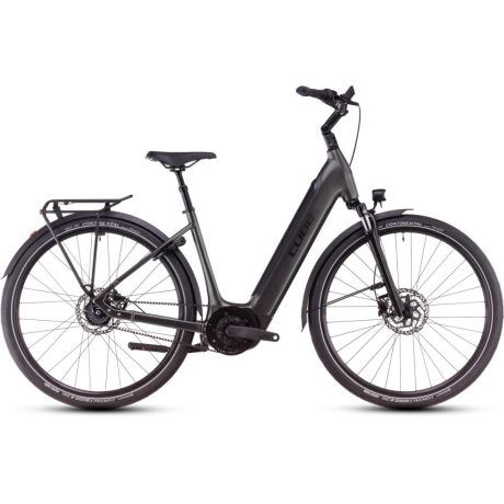 Cube Supreme Hybrid Deluxe ONE 625 28" city e-bike - slateblack'n'black