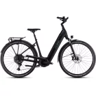 Cube Supreme Hybrid Pro 625 26" city e-bike - black'n'spectral