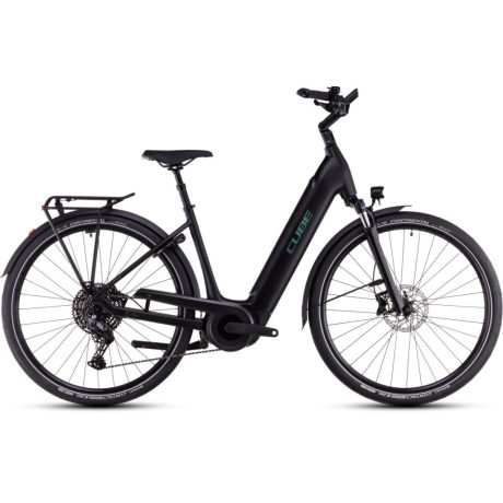 Cube Supreme Hybrid Pro 625 28" city e-bike - black'n'spectral