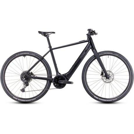 Cube Editor Hybrid Pro 400X city e-bike - black'n'spectral