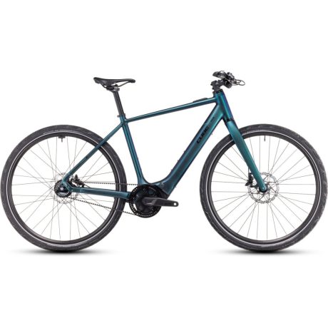 Cube Editor Hybrid SLT 400X city e-bike - goblin'n'glossy