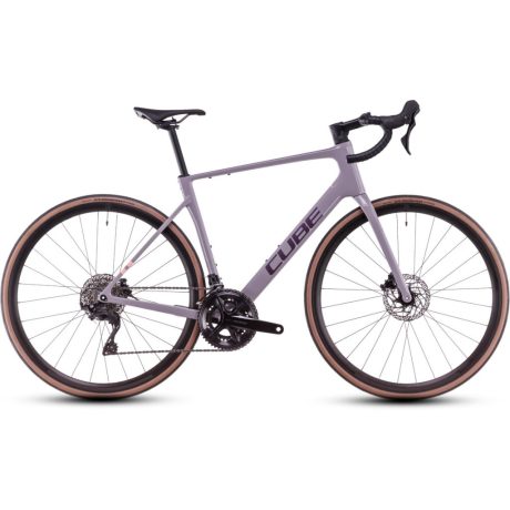 Cube Attain C:62 Race országúti kerékpár - plumgrey'n'brink