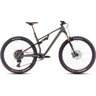   Cube AMS ONE11 C:68X TM 29 MTB Fully 29" kerékpár - dustyolive'n'gold