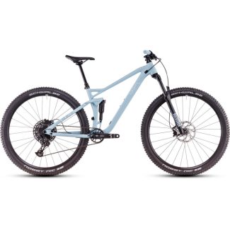   Cube Stereo ONE22 Pro MTB Fully 27,5" kerékpár - skylightblue'n'white