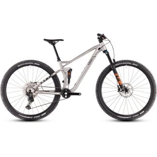   Cube Stereo One22 Race MTB Fully 29" kerékpár - rawmetal'n'black
