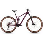 Cube Stereo One22 Race MTB Fully 27,5" kerékpár - wine'n'grey