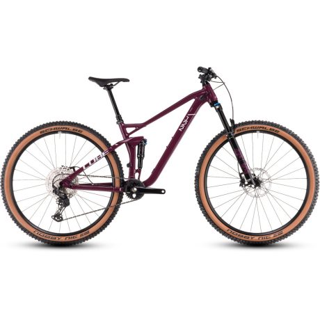 Cube Stereo One22 Race MTB Fully 29" kerékpár - wine'n'grey