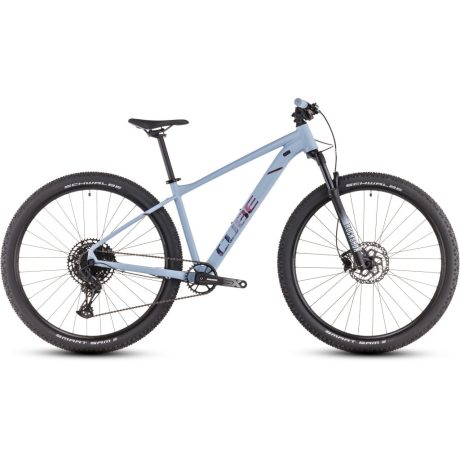 Cube Attention SLX MTB 27,5" kerékpár - pigeonblue'n'rubyred