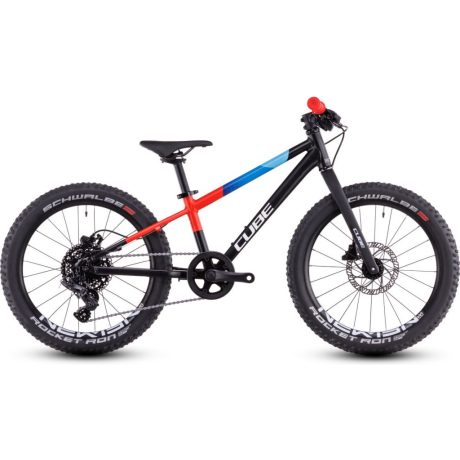 Cube Reaction 200 Pro 20" gyermek kerékpár - black'n'blue'n'red