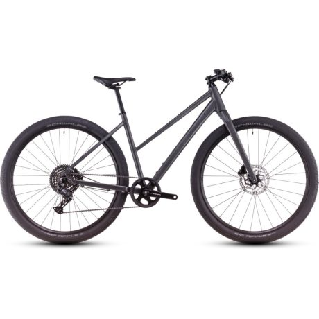 Cube Hyde ONE női fitness kerékpár - graphite'n'black